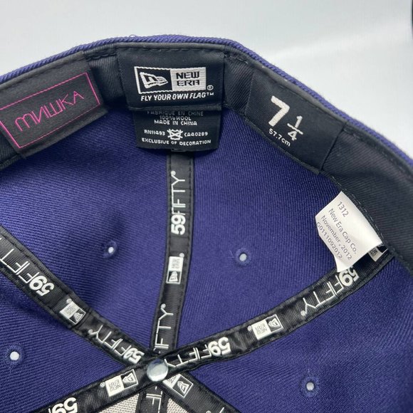 Mishka NYC Skateboard Eyeball 59Fifty 7 1/4 New Era Hat Fitted Cap Men - Picture 6 of 9